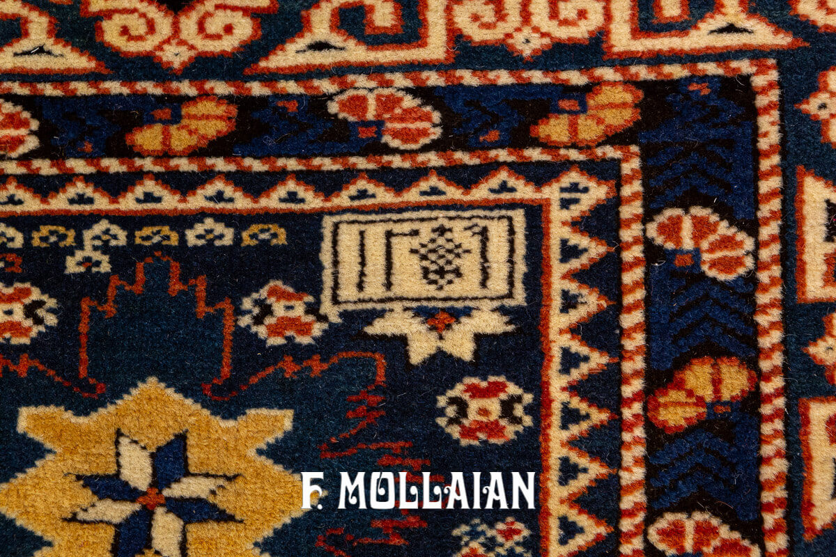 Long Handknotted Caucasian Kuba (Quba ) Antique Carpet n°:472630